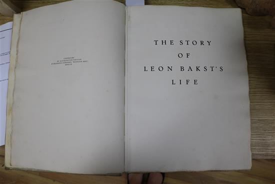 Levinson (A), Bakst, the Story of the Artists Life,